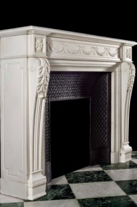 marble mantel design